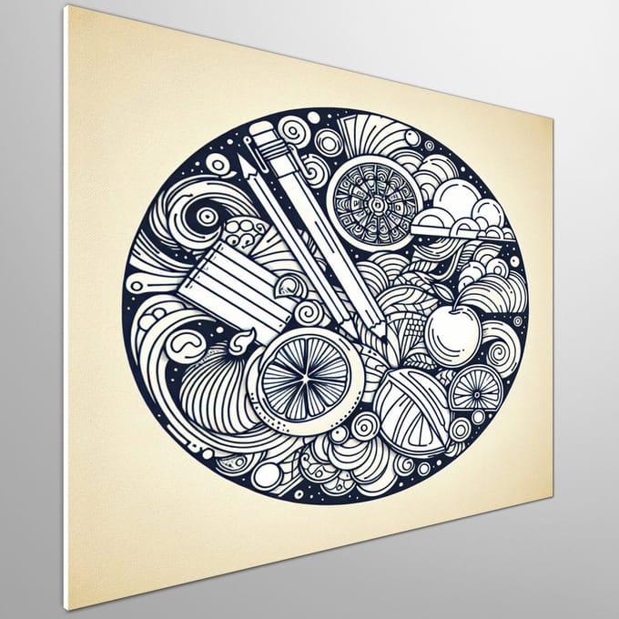 Kunstprint | Wanddecoratie | Forex | 80 × 80 cm