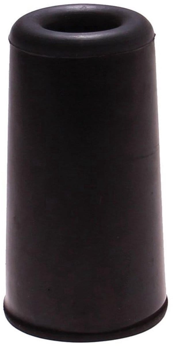 Deurbuffer - zwart - deurstopper - rubber - 75 x 40 mm - deurstop