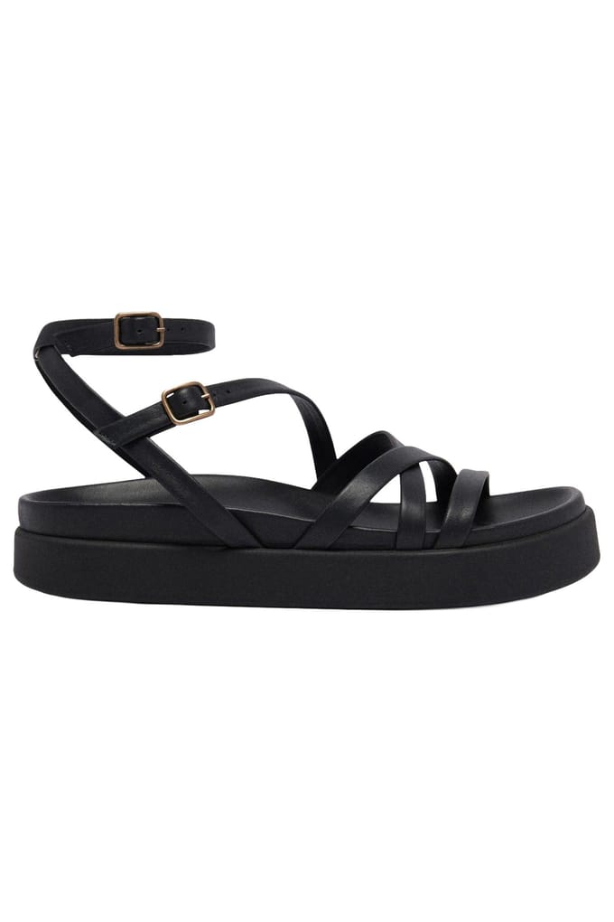 BA&SH Sandales Chana Noir Size: 38 | Sandals Outlet | Dames | Zwart