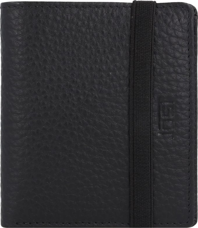Jost Stockholm Portemonnee Leer 9 cm - Jongens - Staand formaat - schwarz