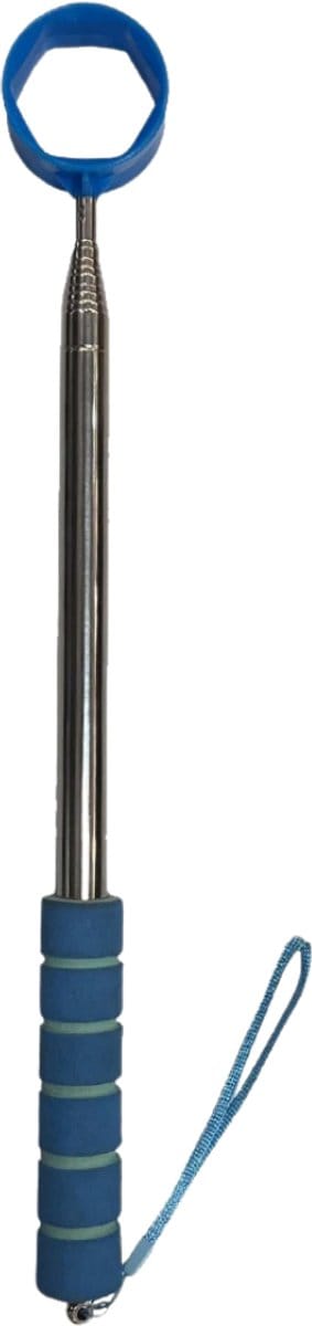 Nivard Golfbalhengel - Golfhengel - Uitschuifbaar - Ball Retriever - Golf Accessoires - Blauw