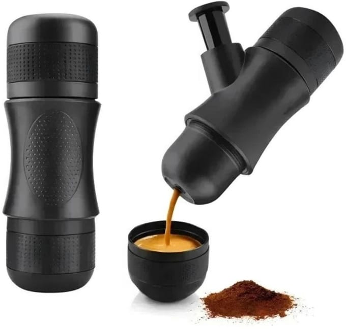 Draagbare Koffiemachine - Koffiezetapparaat Auto - Compact - Zwart
