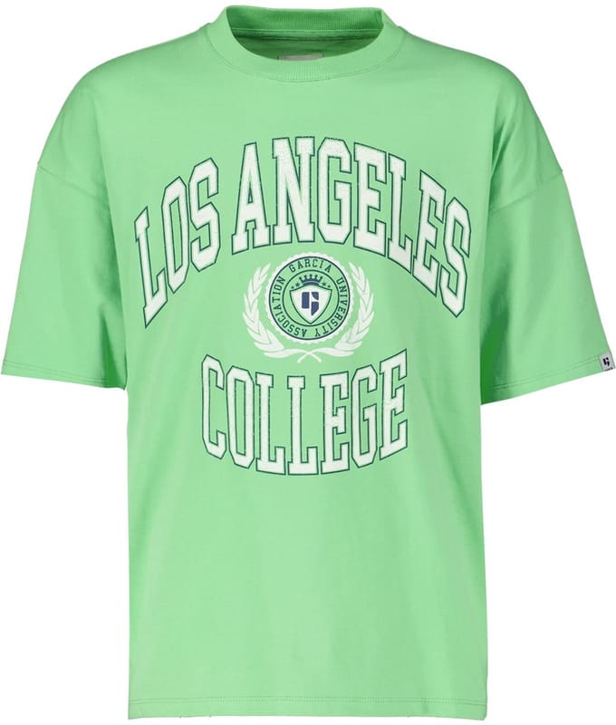 GARCIA Jongens T-shirt Groen - Maat 164/170