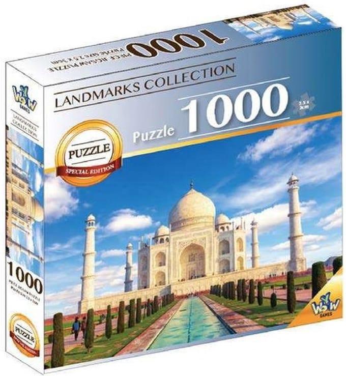 Puzzel 7 world wonders - Taj Mahal - 1000 st.
