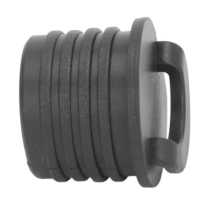 4 stuks Kajak Afvoerplug Kit Vervanging Universeel Waterblokkerend Rubber Kajak Afvoerpluggen Boot black