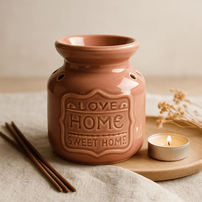 Grote oliebrander voor thuis - Lavendel - Love Home Sweet Home