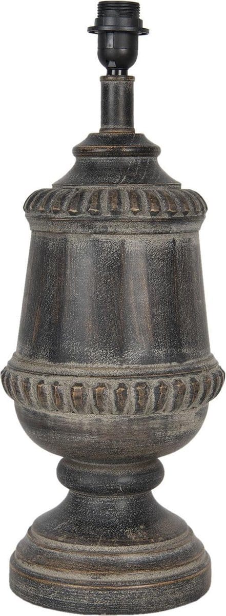 Clayre & Eef Lampenvoet Ø 21x55 cm Bruin Hout