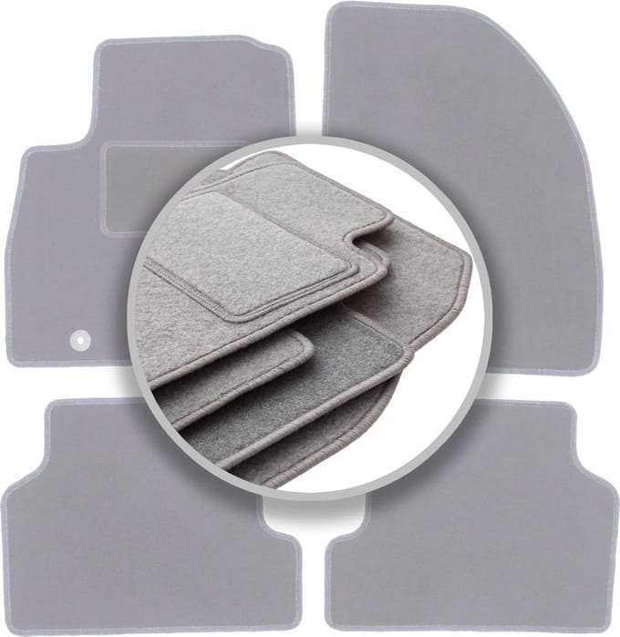 Grijze automatten voor: Ford Focus MK2 stationwagen, sedan, hatchback (2004-2011)