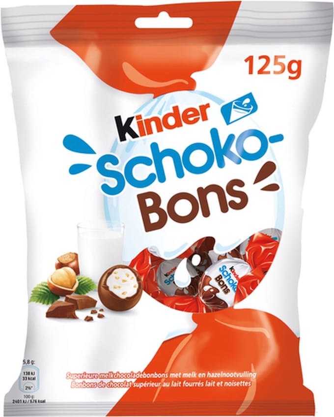 Kinder | Schokobons | 8 x 125 gram