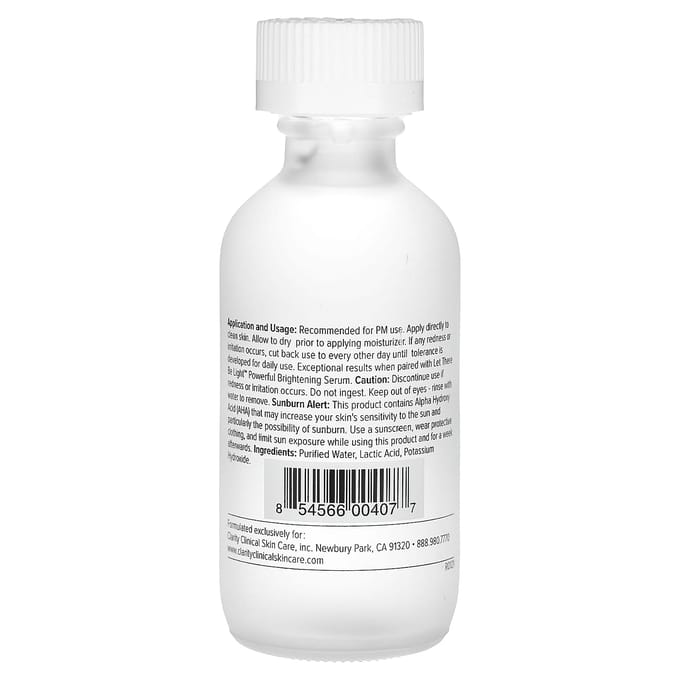 ClarityRx, Brighten It, 60ml(2fl oz) white
