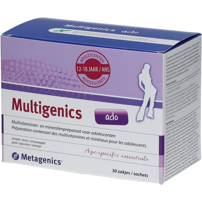 Metagenics Multigenics Ado Sachets 30ST
