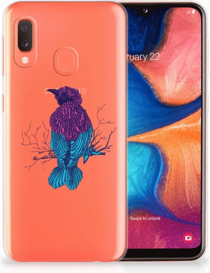 Samsung Galaxy A20e Telefoonhoesje met Naam Merel