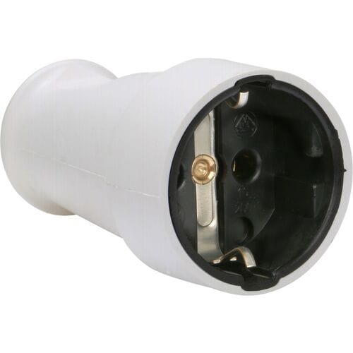 Kopp Contrastekker Randaarde Pvc Wit