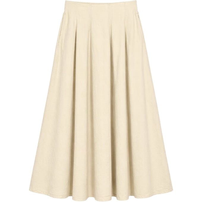 Hoge Taille A-Lijn Midi Rok