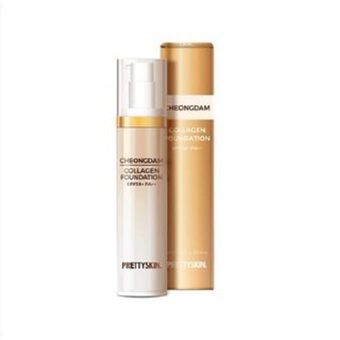 Pretty skin - Cheongdam Collagen Foundation - 3 Colors #23 Beige