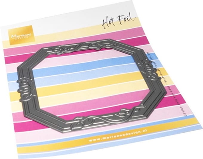 Marianne Design Craftable, Hot Foil – Anja’s Classic Octagon
