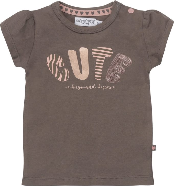 Dirkje T-CUTIE Meisjes T-shirt - Maat 86