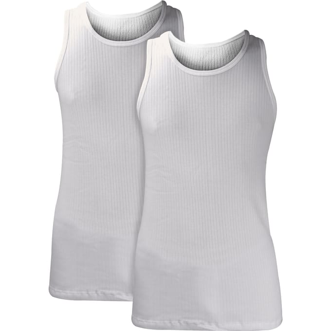 2-Pack Herenshirt zonder mouwen Thermisch voor de Winter