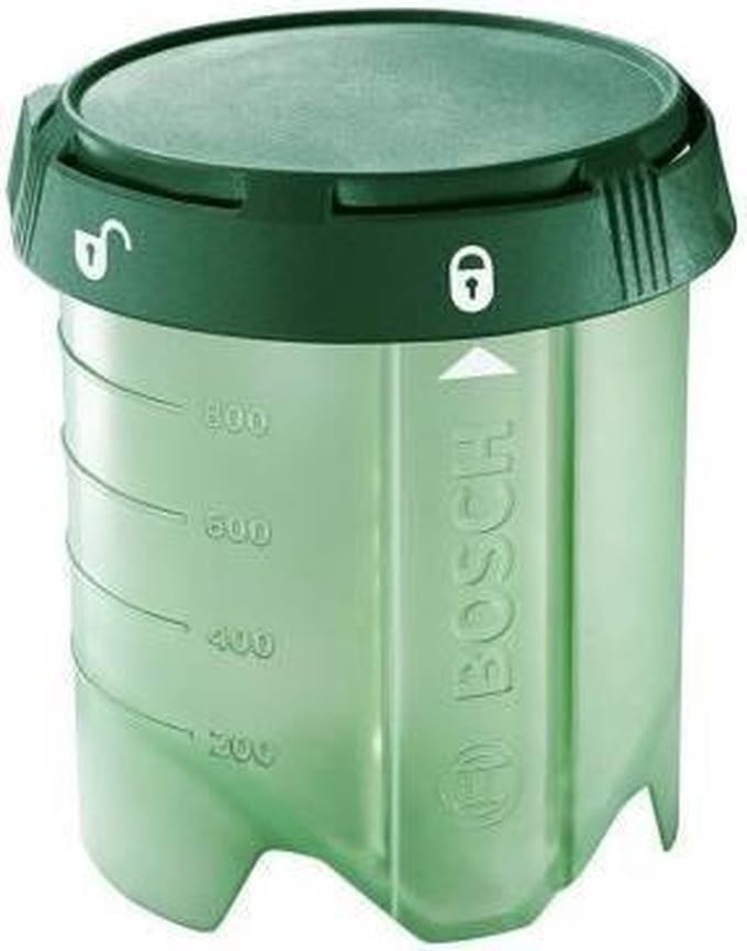 Bosch Home and Garden Paint Beaker PFS Evo AC - 1000ml Verfbeker