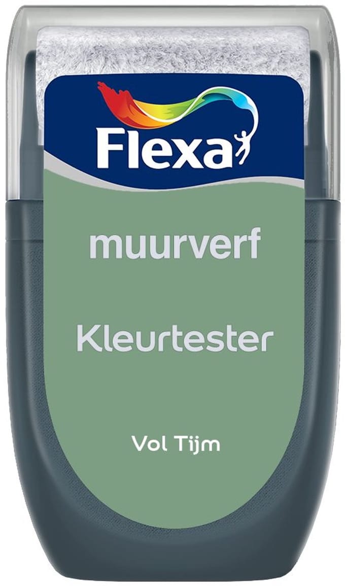 Flexa - Kleurtester Muurverf - Vol Tijm - Mengverf - 30 Ml