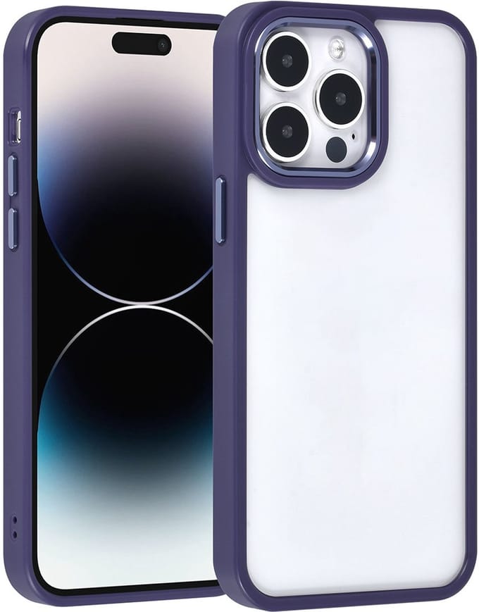 UNIQ Accessory iPhone 14 Pro Max Backcover hoesje - Paars