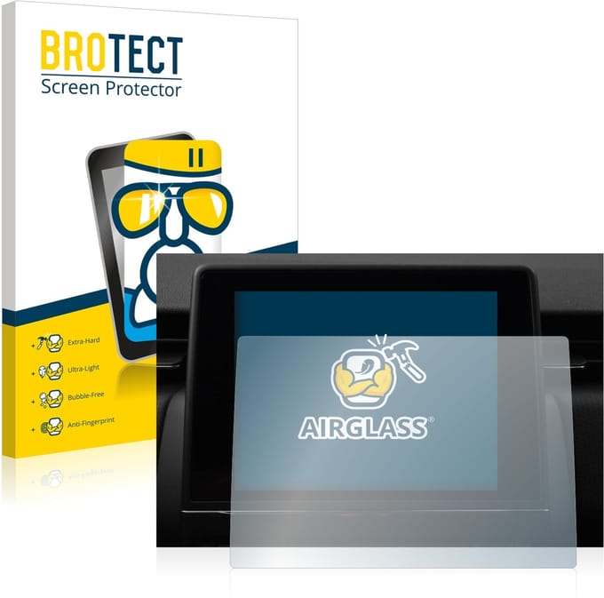 Screenprotector voor Renault Zoe Easy Link 7" Beschermglas transparant