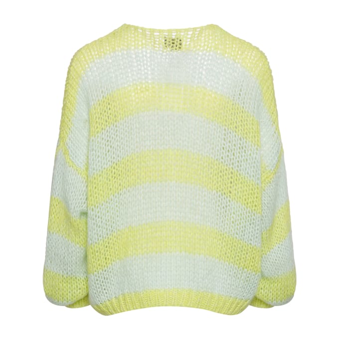 Riri gebreide cardigan in lichtblauw