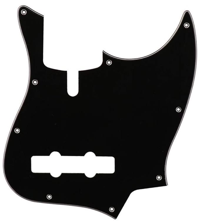 Boston M5V-410-B pickguard, Sire Marcus Miller V-series 5-string, 4 ply, black