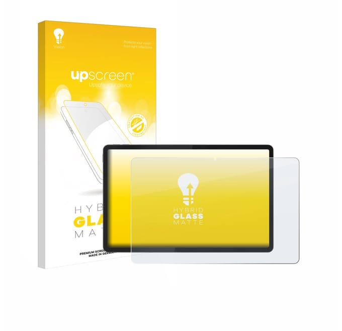 upscreen - Screenprotector voor Lenovo Idea Tab Plus 12.1" - Folie Beschermfolie Beschermglas matte