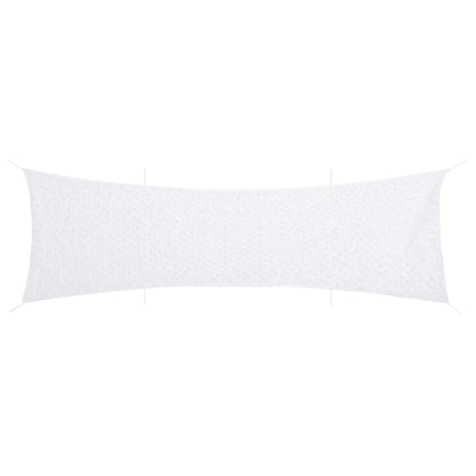 vidaXL - Camouflagenet - met - opbergzak - 706x140 - cm - wit