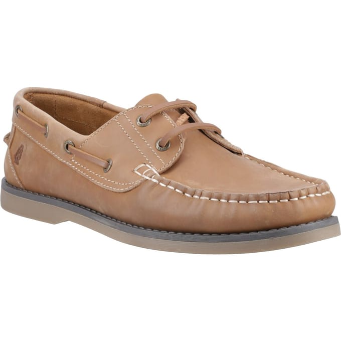 Hush Puppies Wilson Leren Mannen Tan Bootsschoenen