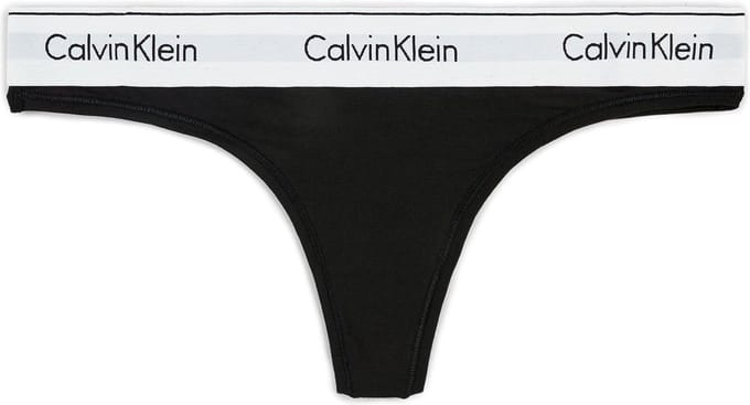 Calvin Klein Onderbroek - Maat XS  - Vrouwen - zwart/wit