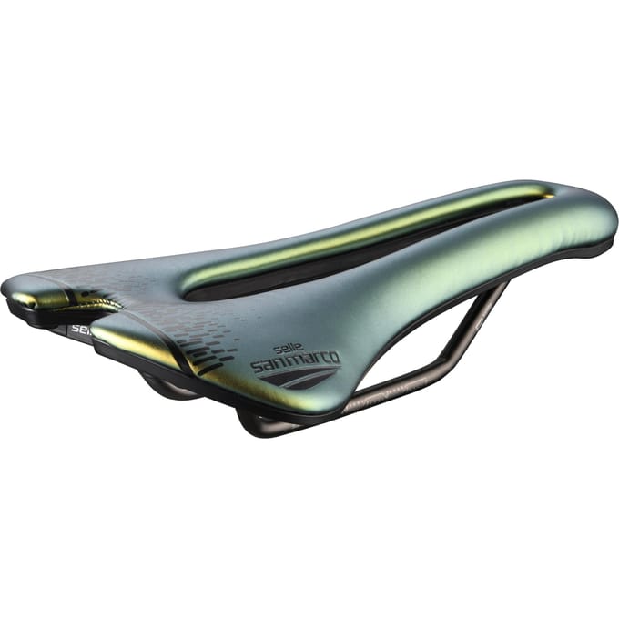 San Marco ASPIDE Short Open-Fit Racing Wide Iridescent Gold
