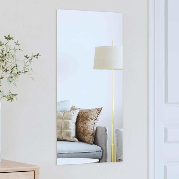 vidaXL - Wandspiegel - 40 - x - 80 - cm - gehard - glas - Rechthoekig