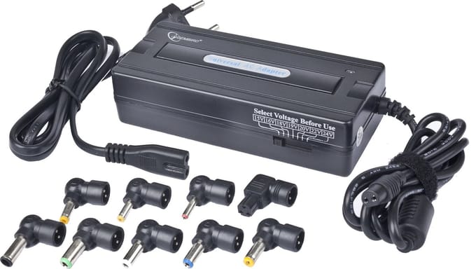 Gembird NPA-AC1-GS - Voedingadapter universeel, 90 W