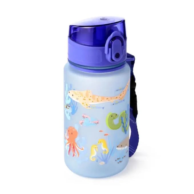 Drinkfles Kind - Mariniverse Zeeleven - Pop-Top - Ecozen - 18x6.5cm