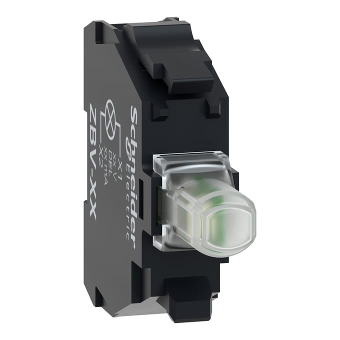 Schneider Electric ZBVBG1 LED-module, Ø 22, Integral LED wit, 24-120V Verdeelkastaccessoire 5 stuk(s)