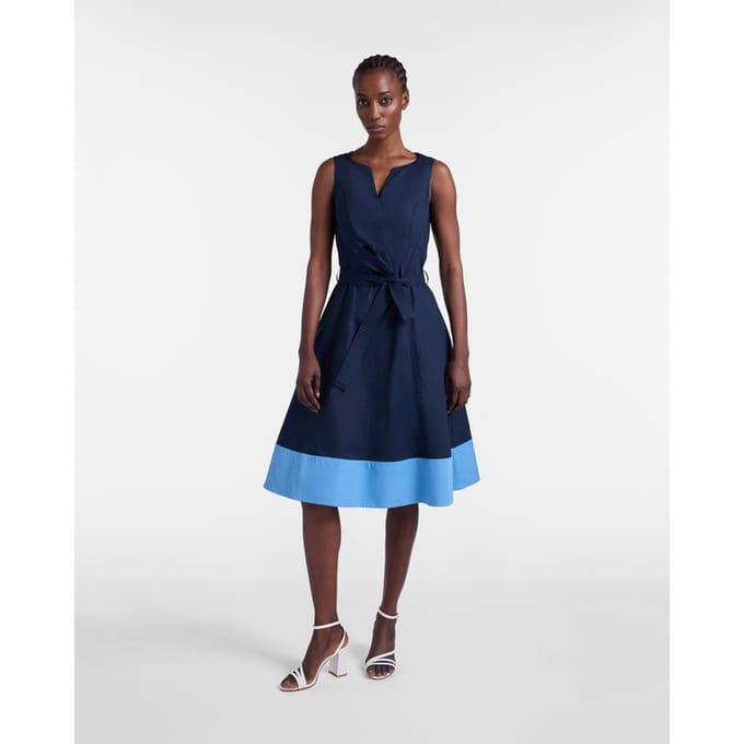 jurk blauwe marine