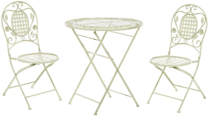BIVIO - Bistroset voor 2 - Lichtgroen - IJzer