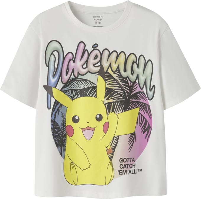 NAME IT - NKFMUBA POKEMON SS NREG TOP BOX NOOS SKY - Meisjes - T-shirts