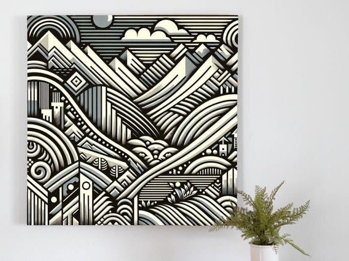 Kunstprint | Wanddecoratie | Canvas | 60 × 60 cm