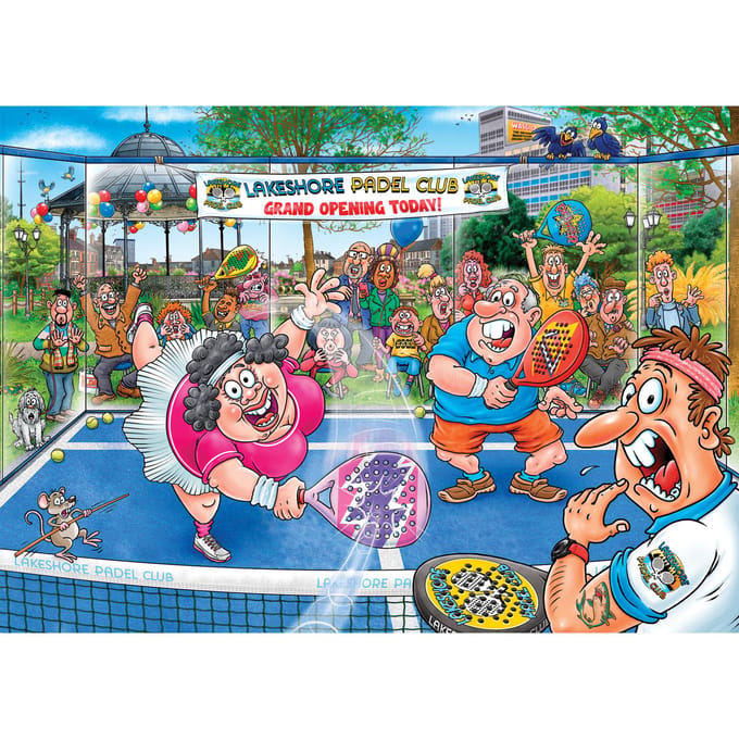 Jumbo WasGij Original 48 - Padel Panic - 1000 stukjes Volwassenen puzzels