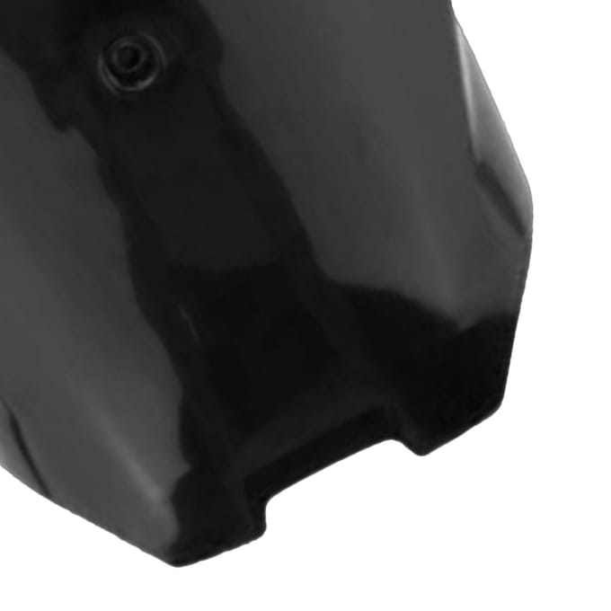 Plaque d'immatriculation avant de moto Plaque d'immatriculation en plastique robuste haute performance pour CRF70 Noir red