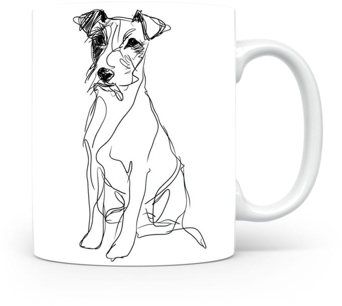 Beker Parson Russell Terriër