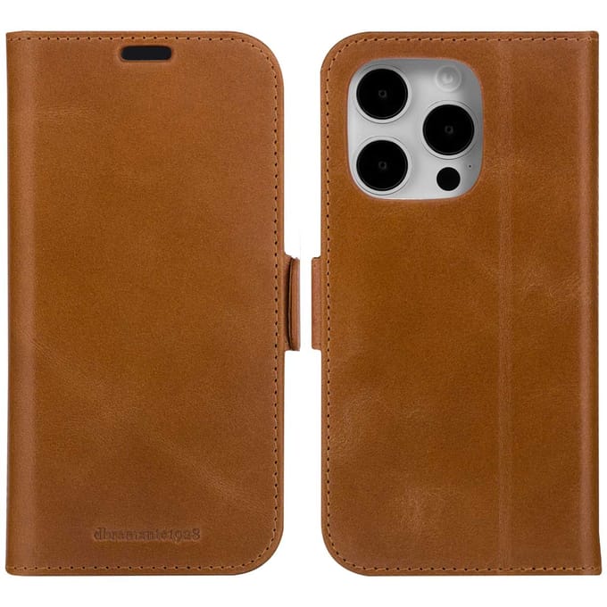 dbramante1928 Copenhagen Bookcase voor de Apple iPhone 15 Pro Max - Bruin