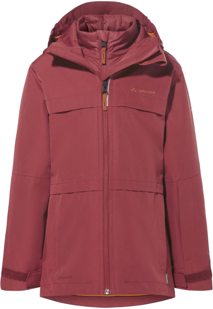 Vaude Snow Cup Iii 3in1 Jas Rood 146-152 cm Meisjes
