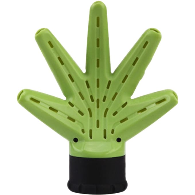 Diffuseur de sèche-cheveux, diffuseur de sèche-cheveux pour cheveux bouclés ou ondulés naturels, accessoire de coiffure adapté vert
