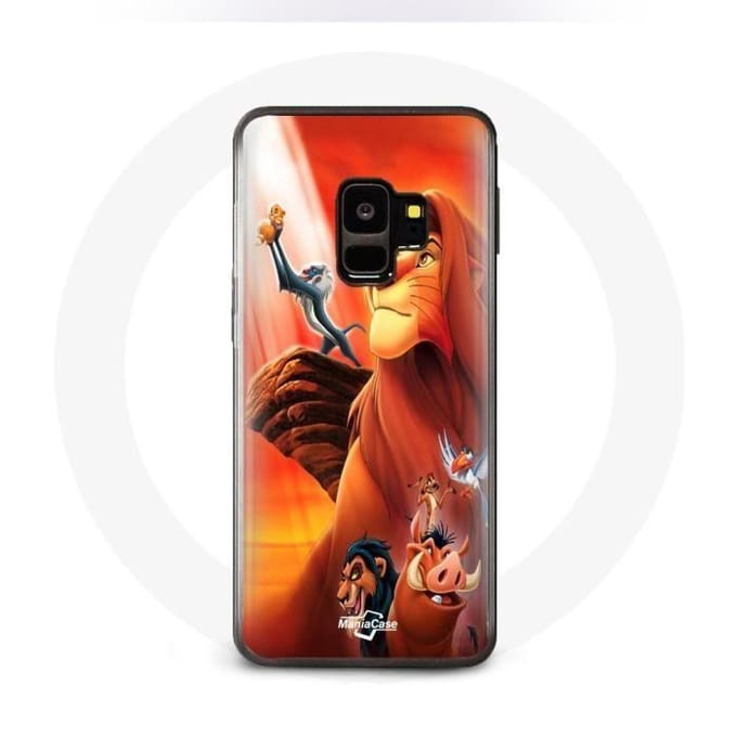 Samsung Galaxy S9 Hoesje De Lion King Simba en Mufasa