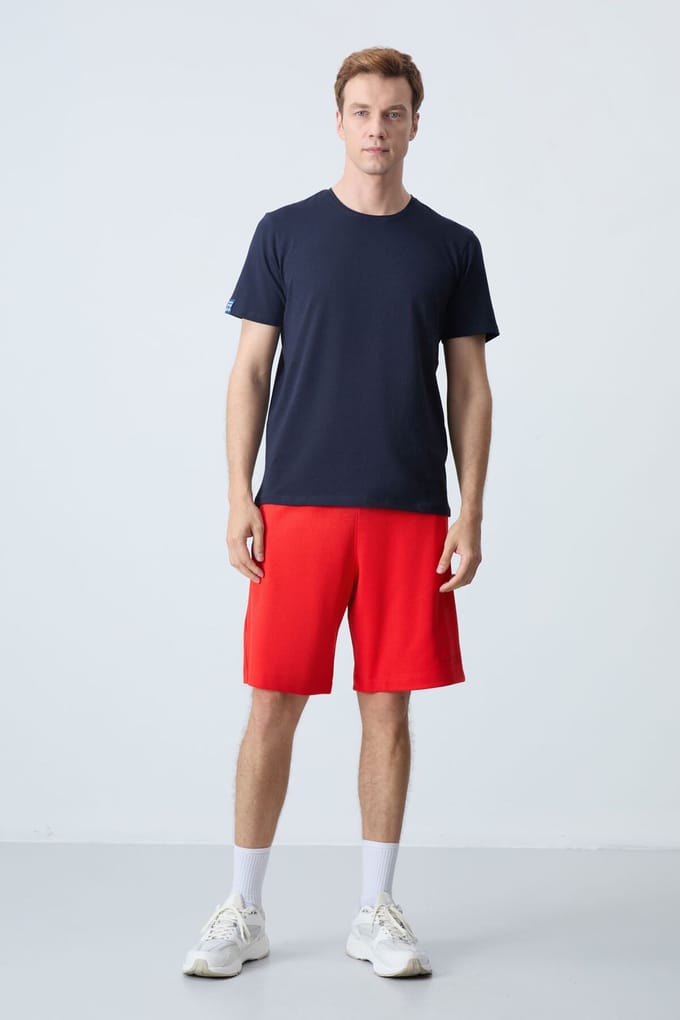 Heren Regular Fit Jersey Shorts