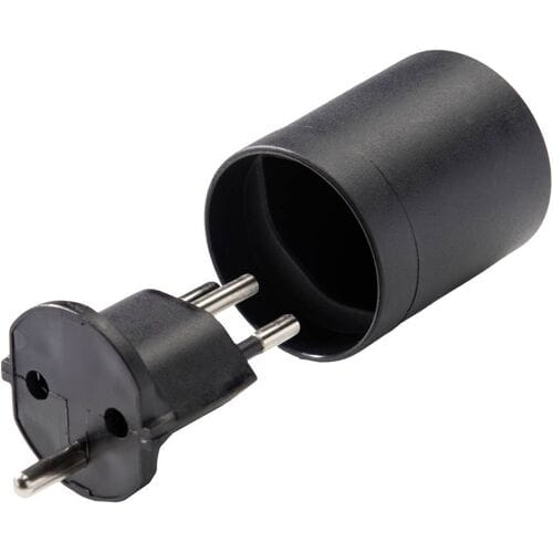 Martin Kaiser 153/sw/1 Stekkeradapter Set van 1 stuks